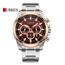 Reloj CURREN 8361 Cronógrafo Para Hombre - Plateado