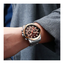 Reloj CURREN 8361 Cronógrafo Para Hombre - Plateado