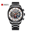 Reloj CURREN 8391 Cronógrafo Para Hombre Negro