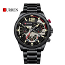Reloj CURREN 8395 Cronógrafo Para Hombre Negro