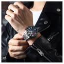 Reloj CURREN Cronografo 8415 Para Hombre - Plateado
