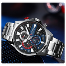 Reloj CURREN Cronografo 8415 Para Hombre - Plateado