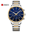 Reloj CURREN Cronógrafo 8435 Para Hombre Azul Bicolor
