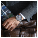 Reloj CURREN Cronógrafo 8435 Para Hombre Plateado