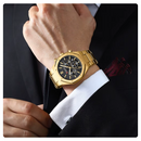 Reloj Curren 8440 Elegante Para Caballero Dorado