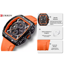 Reloj Curren Modelo 8442 Deportivo - Naranja