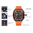Reloj Curren Modelo 8442 Deportivo - Naranja