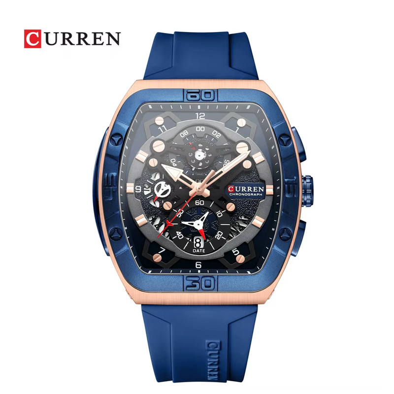 Reloj Curren Modelo 8443 Deportivo - Azul Oscuro