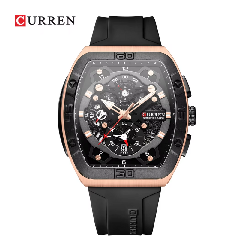 Reloj Curren Modelo 8443 Deportivo - Negro
