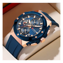 Reloj CURREN 8462 Cronógrafo Para Hombre Azul