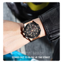 Reloj CURREN 8462 Cronógrafo Para Hombre Negro