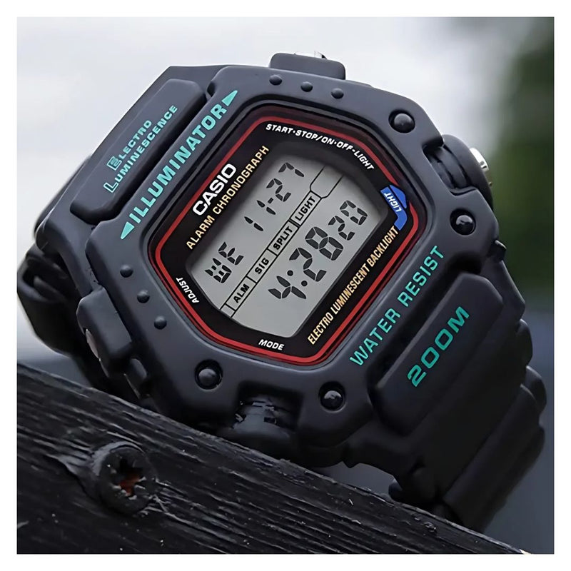 Reloj Casio DW-290-1VS Diseño Deportivo