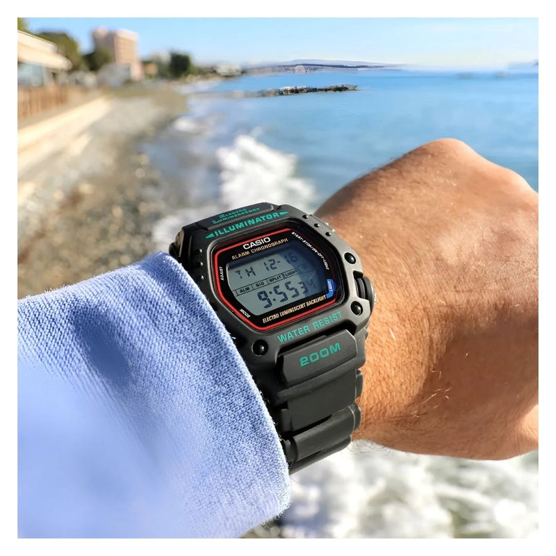Reloj Casio DW-290-1VS Diseño Deportivo