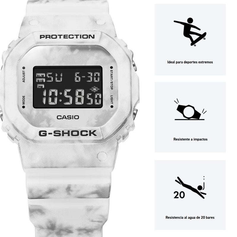 Reloj Casio G-SHOCK DW-5600GC-7D Diseño Deportivo
