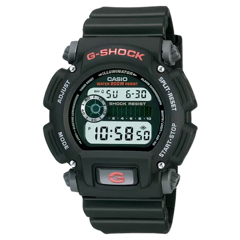 Reloj Casio Modelo DW-9052-1V Diseño Deportivo