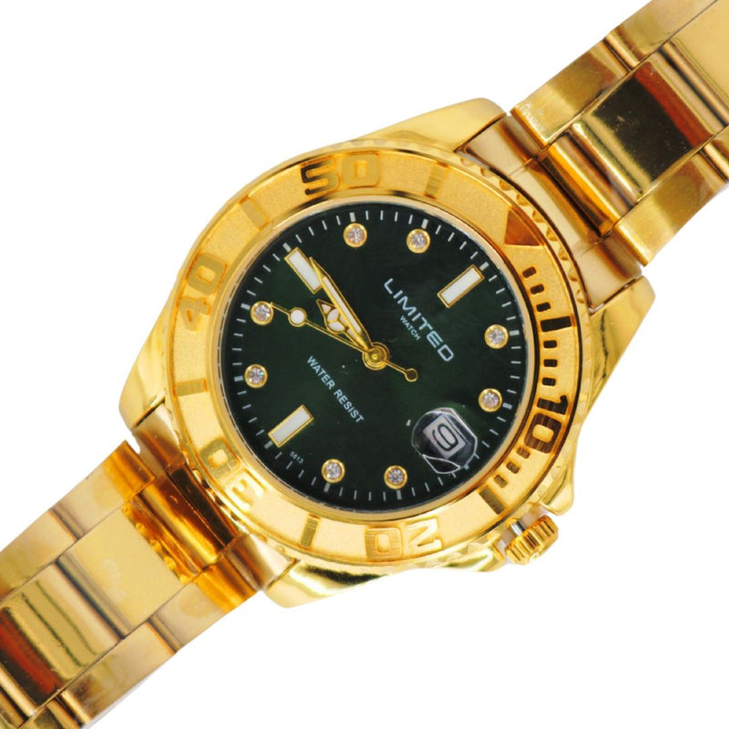 Reloj LIMITED Modelo LTP-06-41 Dama - Dorado Tablero Verde