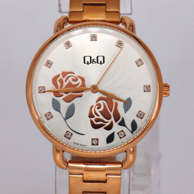 Reloj Q&Q Referencia Q53B-500PY Dama Original - Elegante