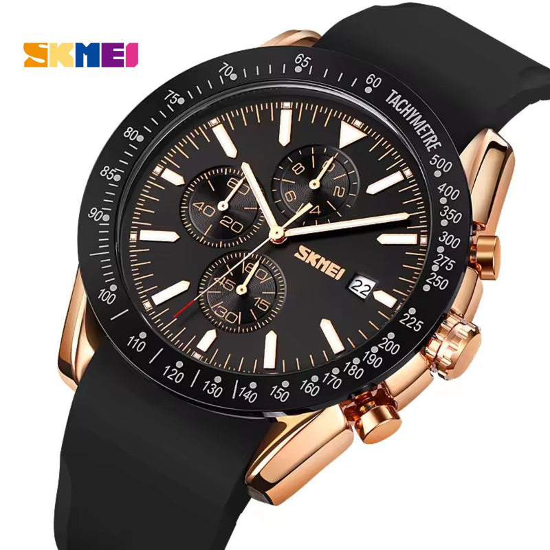 Reloj SKMEI Modelo 9253 Cronografo Caballero - Oro rosa