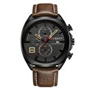 Reloj Curren 8324 Cafe-Negro Diseño Elegante