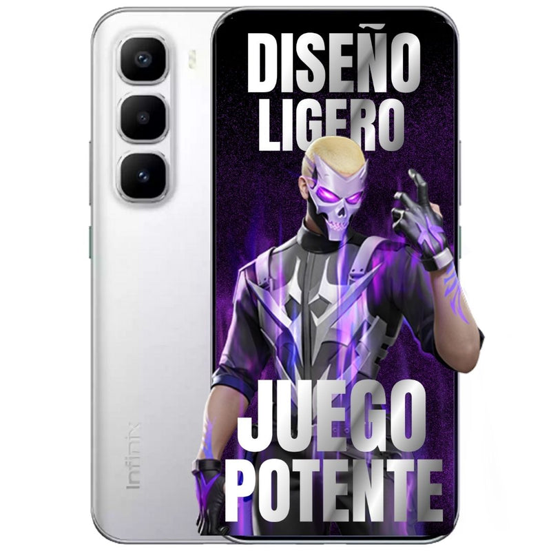 Celular INFINIX HOT 60 Pro Plus 256GB/8GB RAM - Plateado