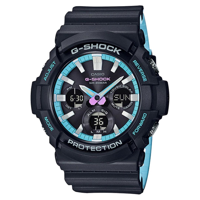 Reloj Casio G-SHOCK Modelo GAS-100PC-1A Diseño Deportivo