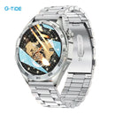 Reloj Inteligente G-TIDE Power Fitness Deportivo – Plateado