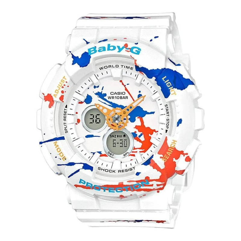 Reloj Casio BABY-G Modelo BA-120SPL-7A Para Dama Deportivo