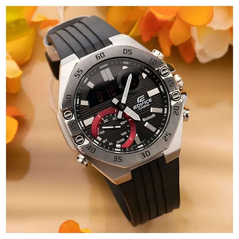 Reloj Casio Edifice ECB-10P-1A Diseño Deportivo