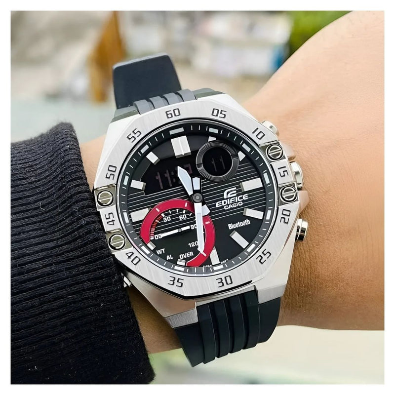 Reloj Casio Edifice ECB-10P-1A Diseño Deportivo