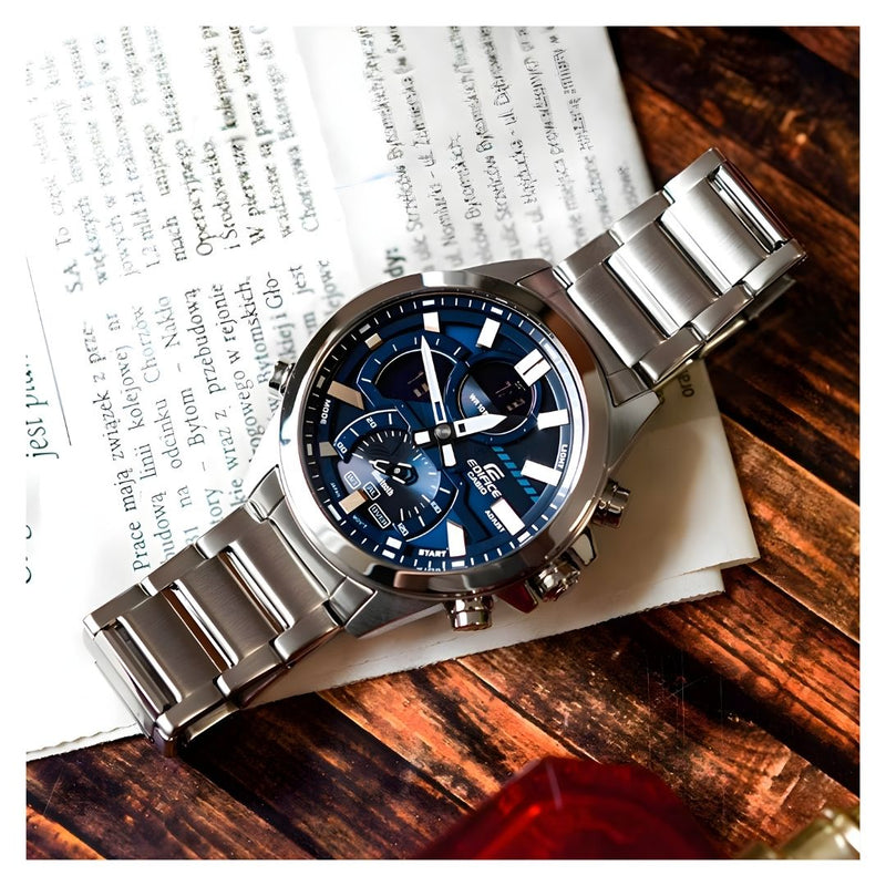 Reloj Casio Edifice ECB-30D-2A Diseño Elegante