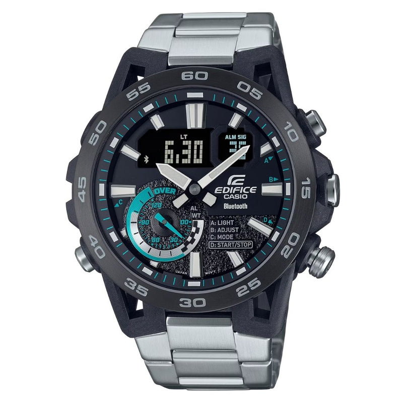 Reloj Casio Edifice ECB-40DB-1A Diseño Deportivo