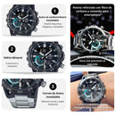 Reloj Casio Edifice ECB-40DB-1A Diseño Deportivo