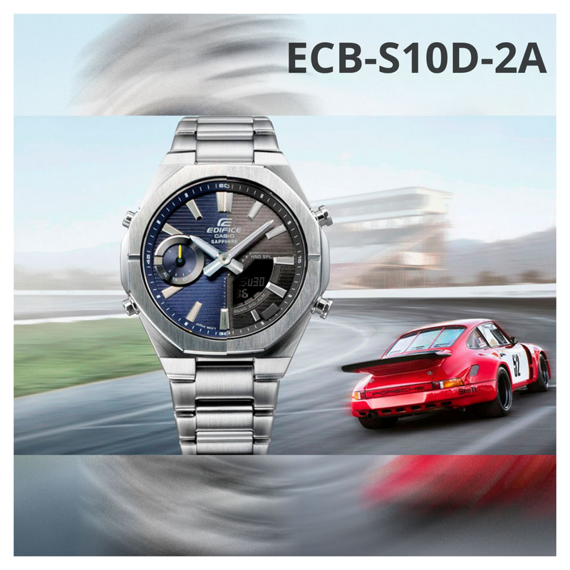 Reloj Casio EDIFICE ECB-S10D-2A Diseño Deportivo