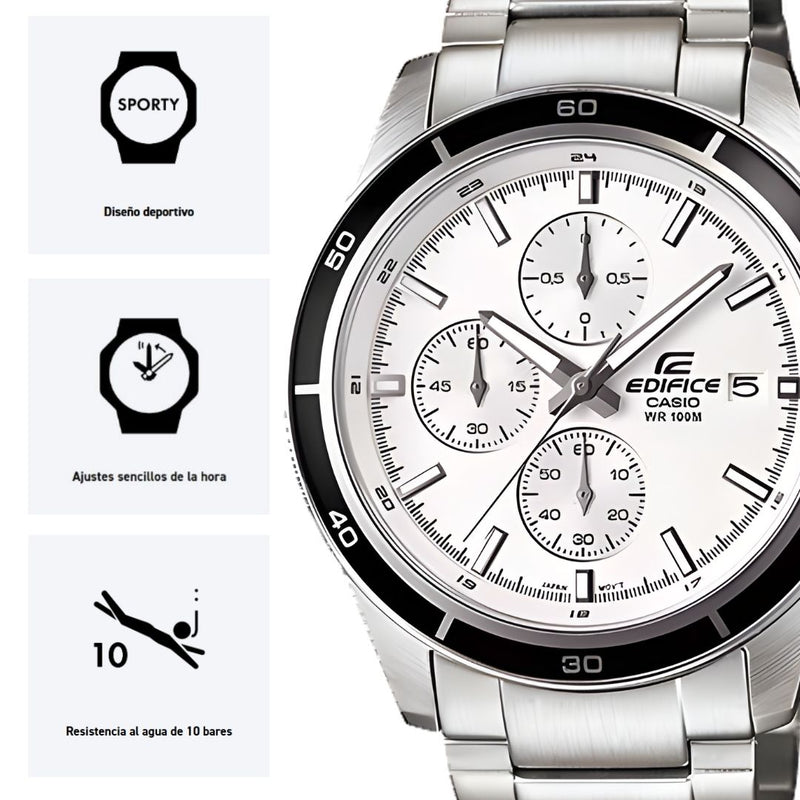 Reloj Casio EDIFICE EFR-526D-7A Diseño Elegante