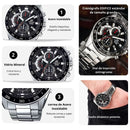 Reloj Edifice Casio Referencia EFV-550D-1A Diseño Deportivo