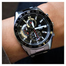 Reloj Edifice Casio Referencia EFV-550D-1A Diseño Deportivo