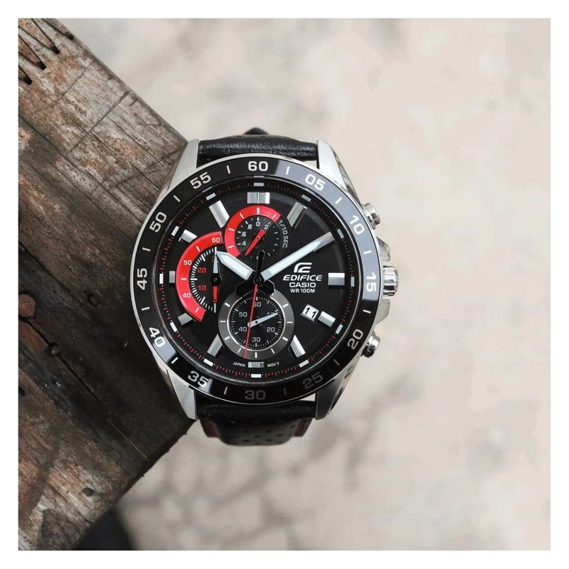 Reloj Casio Edifice EFV-550L-1A Diseño Deportivo