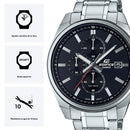 Reloj Casio Edifice EFV-610D-1A Diseño Elegante