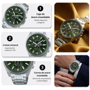 Reloj Casio Edifice  EFV-540DC-1BV Diseño Deportivo