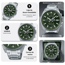 Reloj Casio Edifice EFV-610D-3CV Diseño Deportivo