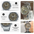 Reloj Casio Edifice EFV-610D-5C Diseño Deportivo