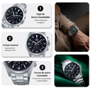 Reloj Casio Edifice EFV-630D-3A Diseño Deportivo