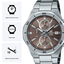 Reloj Casio Edifice EFV-640D-5A Diseño Clasico