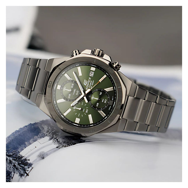 Reloj Casio EDIFICE EFV-640DC-3A Diseño Deportivo