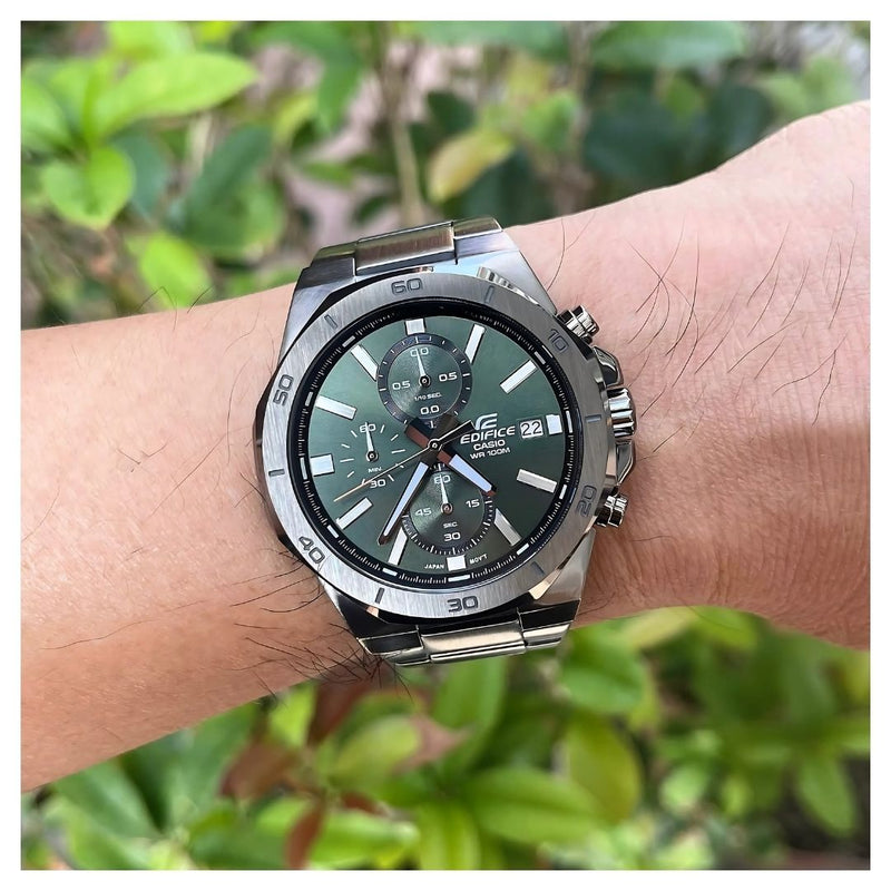 Reloj Casio EDIFICE EFV-640DC-3A Diseño Deportivo