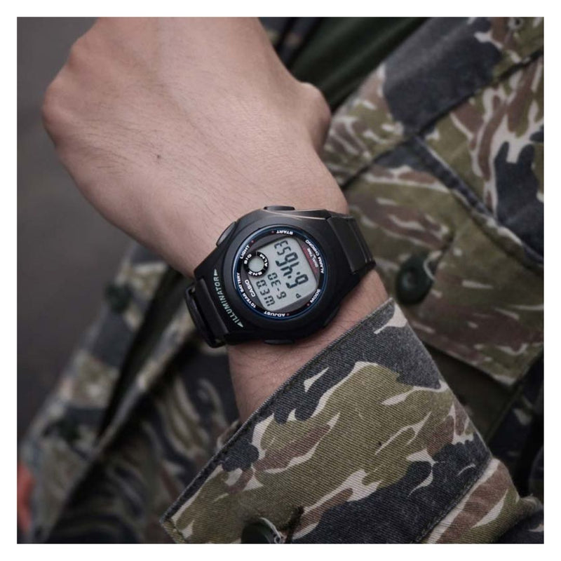Reloj Casio Modelo F-200W-1A Diseño Deportivo