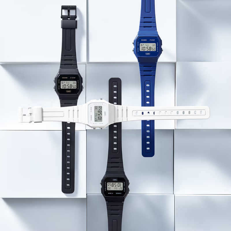 Reloj Casio F-91WB-2A1 Diseño Clásico