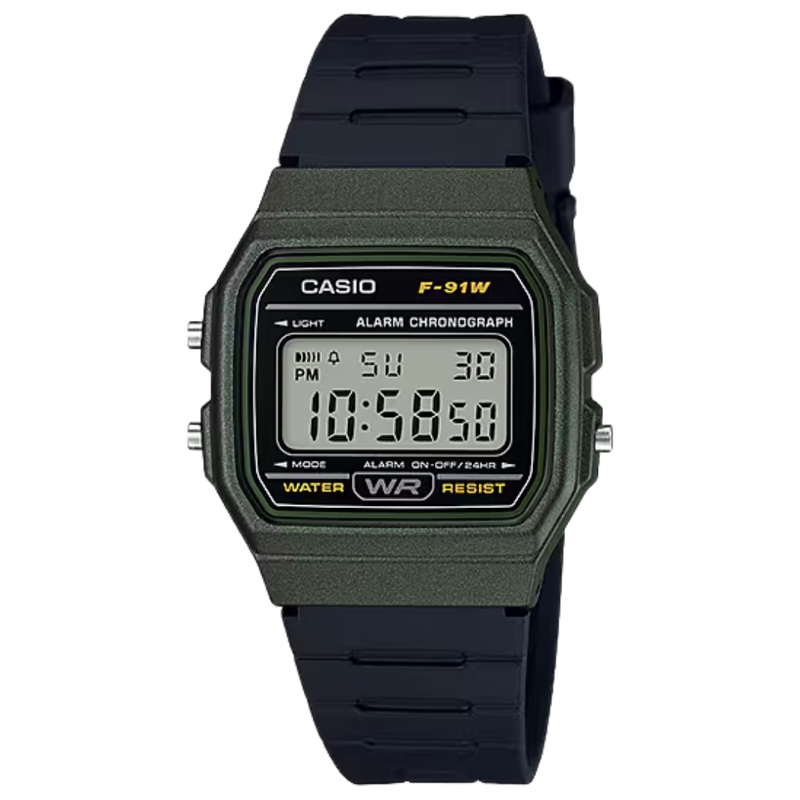 Reloj Casio F-91WM-3A Diseño Clásico