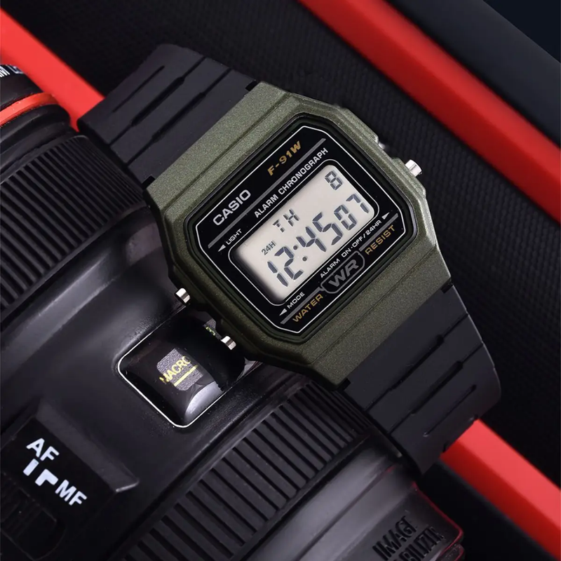 Reloj Casio F-91WM-3A Diseño Clásico