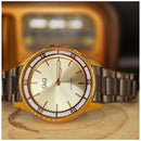 Reloj Q&Q QB47-801Y Diseño Elegante
